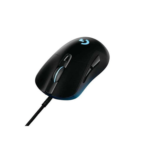 Logitech G403 Hero 16K Mouse Gaming, Lightsync RGB, Ultra Ligero 87G+10G Opcional, Cable Trenzado, 16, 000 dpi, Laterales de Goma