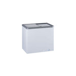 Congelador comercial con doble tapa de vidrio templado Indurama 7.5p3 - Blanco