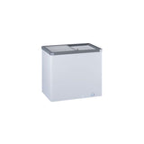 Congelador comercial con doble tapa de vidrio templado Indurama 7.5p3 - Blanco