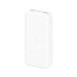 Bateria Xiaomi Redmi Powerbank | 20,000mAh | Fast Charge | 18W | Blanco