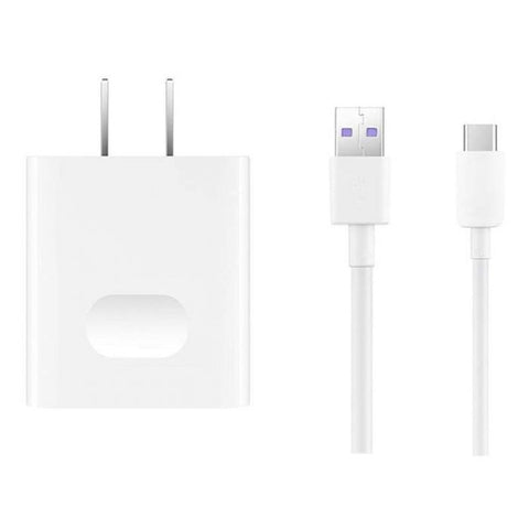 Cargador SuperCharge Huawei Tipo C | 40W - Blanco