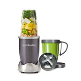 NUTRIBULLET | LICUADORA | 600watt | 8 Piezas | Color Plata