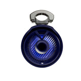 6 1 2 160mm Enclosed 2 way Marine Audio Tower Speaker with 1 25mm Horn Loaded Compression Tweeter Black