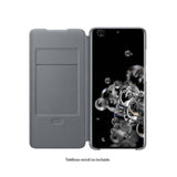 Estuche GRIS FLIP GRIS S20 ULTRA SMART LUCES LED