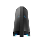 "Samsung Torre de Sonido 1,500W Bidireccional Subwoofer Integrado, Multidevice, 2 Entradas Mic, Luces Fiestas DJ App conecta hasta 10 equipos "