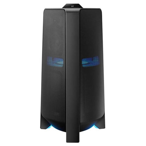 "Samsung Torre de Sonido 1,500W Bidireccional Subwoofer Integrado, Multidevice, 2 Entradas Mic, Luces Fiestas DJ App conecta hasta 10 equipos "