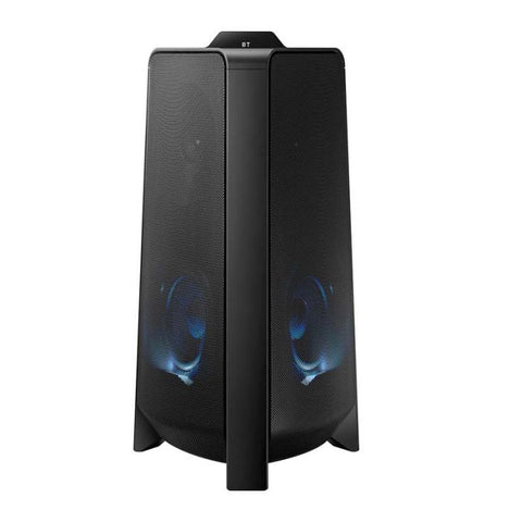 Samsung Torre de Sonido 500W Bidireccional Subwoofer Integrado, Multidevice, Entrada Mic, Luces Fiestas DJ App conecta hasta 10 equipos