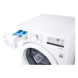 20Kg Lavadora Carga Frontal con Vapor, Direct Drive Inverter & ThinQ™ (Wi-Fi), Color Blanco
