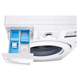 20Kg Lavadora Carga Frontal con Vapor, Direct Drive Inverter & ThinQ™ (Wi-Fi), Color Blanco
