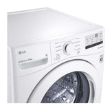 20Kg Lavadora Carga Frontal con Vapor, Direct Drive Inverter & ThinQ™ (Wi-Fi), Color Blanco