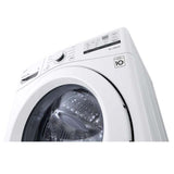 20Kg Lavadora Carga Frontal con Vapor, Direct Drive Inverter & ThinQ™ (Wi-Fi), Color Blanco