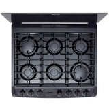 Estufa LG | 5.4 pies cúbicos | 6 Quemadores | Easy Clean™ | Triple Ultra Heat™ | Bloqueo automático de gas