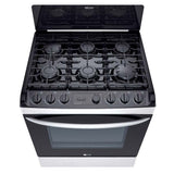 Estufa LG | 5.4 pies cúbicos | 6 Quemadores | Easy Clean™ | Triple Ultra Heat™ | Bloqueo automático de gas