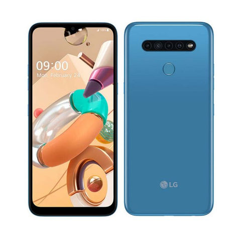 LG K41S MIL-STD 810G | 4 Cámaras Trasera, 1 Frontal | Pantalla HD+ 6.5" | 32GB Expandible hasta 512GB | Batería de 4000mAh | Color Azul