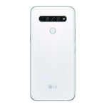 LG K61 MIL-STD 810G | 4 Cámaras Trasera 1 Frontal | Pantalla FHD+ 6.5" | 128GB Expandible hasta 512GB | Batería de 4000mAh | Color Blanco