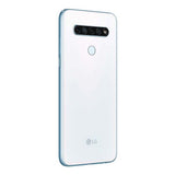 LG K61 MIL-STD 810G | 4 Cámaras Trasera 1 Frontal | Pantalla FHD+ 6.5" | 128GB Expandible hasta 512GB | Batería de 4000mAh | Color Blanco