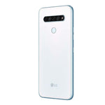 LG K61 MIL-STD 810G | 4 Cámaras Trasera 1 Frontal | Pantalla FHD+ 6.5" | 128GB Expandible hasta 512GB | Batería de 4000mAh | Color Blanco