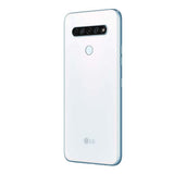LG K61 MIL-STD 810G | 4 Cámaras Trasera 1 Frontal | Pantalla FHD+ 6.5" | 128GB Expandible hasta 512GB | Batería de 4000mAh | Color Blanco