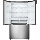 Refrigeradora French Door 20 3 cuft SST Flush LED Lighting Bandejas Ajustables 1 Ano de Garantia
