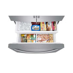Samsung | Refrigeradora 3 Puertas | 27PIE Netto Acabado | Acero Inverter | TWIN COOLING | NO DISPENSADOR | 10 Años DE Gtia En Compresor | Plata