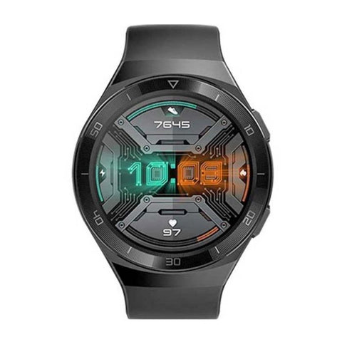 Reloj HECTOR B19S GT2E NEGRO GRAPHITO 46MM BAT 15 DIAS 85 Modos de Ejercicio Monitor de SP02 REP MUSICA VO2MAX4 Entrenador personal 15 modos Profesio