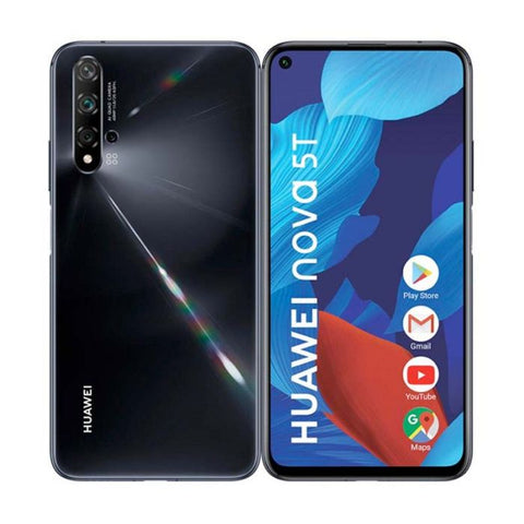 Huawei NOVA 5T | Android 9.0 Pie a IMUI 10 | Octa core | 8GB RAM | 128GB | Pantalla 6.26 Batería 3,750 mAh | Negro