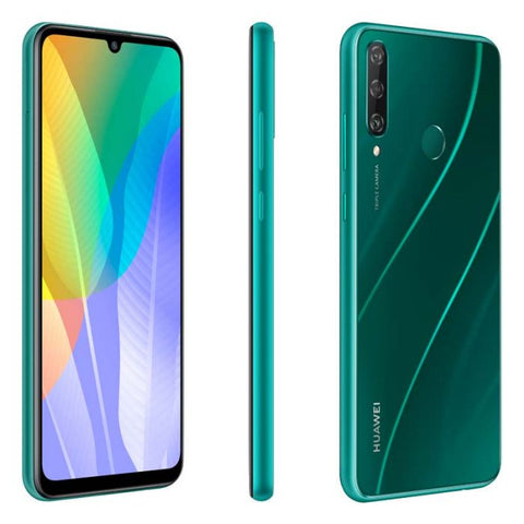 Huawei Y6P | Android 10 | App Gallery | Octa-Core | 3GB | 64GB | Pantalla 6.43" | Batería 5,000mAh | Huella Digital | Verde Esmeralda