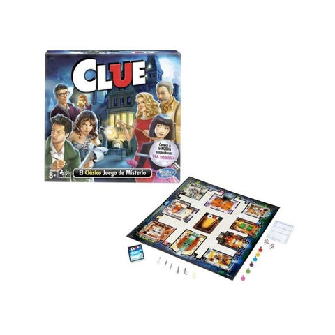 Juego de mesa Misterio Crimen Clue Clásico Hasbro