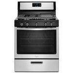 Estufa de 30 pulgadas 5 quemadores acero inox