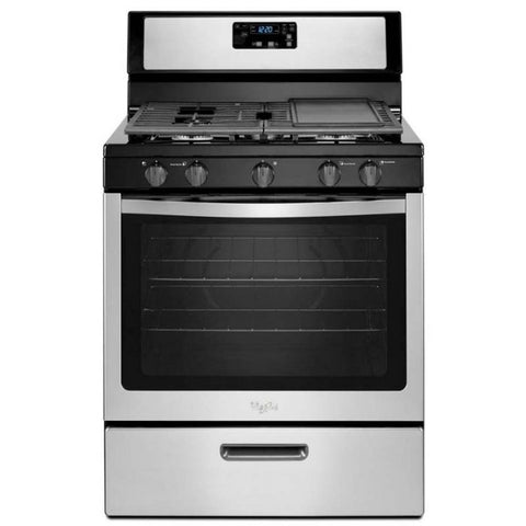 Estufa de 30 pulgadas 5 quemadores acero inox