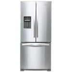 WHIRLPOOL | REFRIGERADORA | FRENCH DOOR | 20 CFT | DISPENSADOR DE AGUA HIELO | Acero Inoxidable