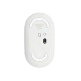 Logitech Pebble M350 Mouse Inalambrico con Bluetooth o USB, Silencioso, Delgado con Click Silencioso para Laptop, Notebook, PC y Mac - Blanco