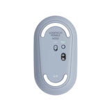 Logitech Pebble M350 Mouse Inalambrico con Bluetooth o USB, Silencioso, Delgado con Click Silencioso para Laptop, Notebook, PC y Mac - Azul