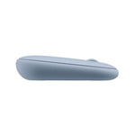 Logitech Pebble M350 Mouse Inalambrico con Bluetooth o USB, Silencioso, Delgado con Click Silencioso para Laptop, Notebook, PC y Mac - Azul