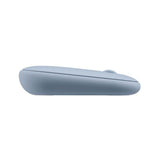 Logitech Pebble M350 Mouse Inalambrico con Bluetooth o USB, Silencioso, Delgado con Click Silencioso para Laptop, Notebook, PC y Mac - Azul