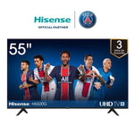 55" Hisense Smart TV LED | 4K UHD | Android TV | Quad Core | Google Assistant | Bluetooth 4.0 | Wi-Fi | Ethernet