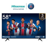 Hisense (58H6500G ) Tv | Smart | UHD | Android | Bluetooth | ATSC | 58¨ | Negro