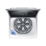 Samsung (WA24R7450AWAX) Lavadora | 24Kg | Carga Superior | Inverter Estilo | Americano Smart Check | Tina Diamente Perilla Mist Shower | Cierre de puerta suave 10 a os Motor 3 a o | Blanca