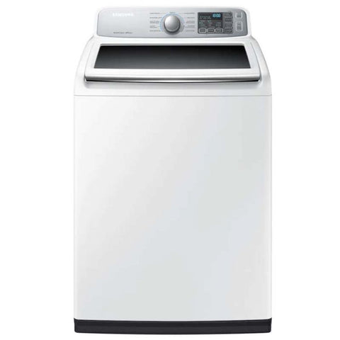 Samsung (WA24R7450AWAX) Lavadora | 24Kg | Carga Superior | Inverter Estilo | Americano Smart Check | Tina Diamente Perilla Mist Shower | Cierre de puerta suave 10 a os Motor 3 a o | Blanca