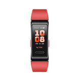 Huawei Band 4 Pro (TER-B19S) Cinnabar Red Sport Band | 45 mm | Sensor de Accelerometro | Giroscopio | Ritmo cardiaco | Pantalla AMOLED de 0.95" | NFC | 11 Modos de actividades | GPS | Oximetro