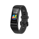 Huawei Band 4 Pro (TER-B19S) Graphite Black Sport Band | 45 mm | Sensor de Accelerometro | Giroscopio | Ritmo cardiaco | Pantalla AMOLED de 0.95" | NFC | 11 Modos de actividades | GPS | Oximetro