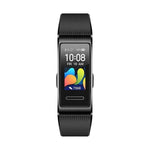 Huawei Band 4 Pro (TER-B19S) Graphite Black Sport Band | 45 mm | Sensor de Accelerometro | Giroscopio | Ritmo cardiaco | Pantalla AMOLED de 0.95" | NFC | 11 Modos de actividades | GPS | Oximetro