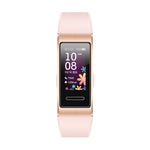 Huawei Band 4 Pro (TER-B19S) Rosado Dorado Sport Band | 45 mm | Sensor de Accelerometro | Giroscopio | Ritmo cardiaco | Pantalla AMOLED de 0.95" | NFC | 11 Modos de actividades | GPS | Oximetro