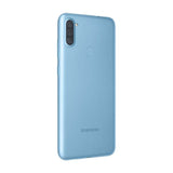 Samsung Galaxy A11 | Android 10 | Octa Core | Pantalla 6.4" | 32GB | 2GB RAM | Huella digital | Batería 4,000 mAh | Azul