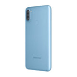 Samsung Galaxy A11 | Android 10 | Octa Core | Pantalla 6.4" | 32GB | 2GB RAM | Huella digital | Batería 4,000 mAh | Azul