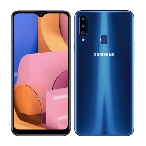 Samsung Galaxy A20s | Android 9.0 Pie | Octa core | 3GB RAM | 32GB | Pantalla 6.4" | Batería 4,000mah | Azul