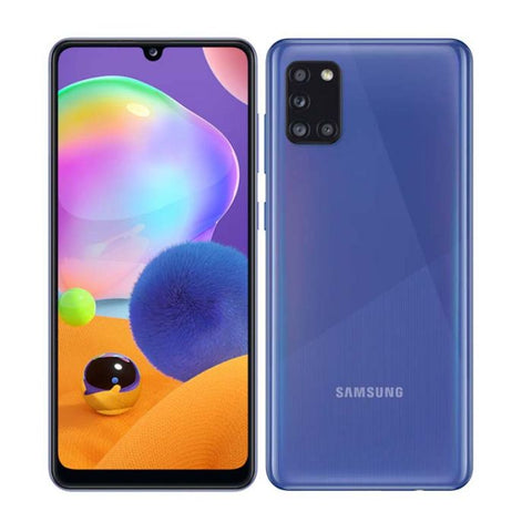 Samsung Galaxy A31 Android 10 | Octa core | 4GB RAM | 64GB | Pantalla 6.4" | Batería 5,000mah | Huella digital | Azul