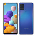Samsung Galaxy A21s | Android 10 | Octa Core | 4Gb Ram | 64GB | Cuadrúple cámara | Batería 5,000 mAh | Azul