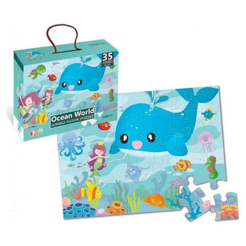 Rompecabezas Jumbo de 35 pcs OCEAN WORLD