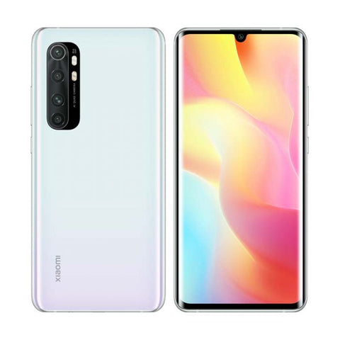 Xiaomi Mi Note 10 Lite | Dual SIM | LTE | Android 10 MIUI 11 | Octa core | 6GB RAM | 128GB | Cámara 64.2 MP | 4K | Pantalla 6.47" | Huella digital | batería 5,260mAh | Blanco
